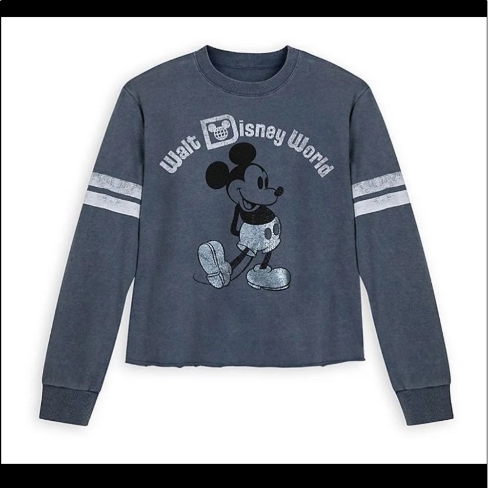 NWT Disney Cropped Long Sleeve